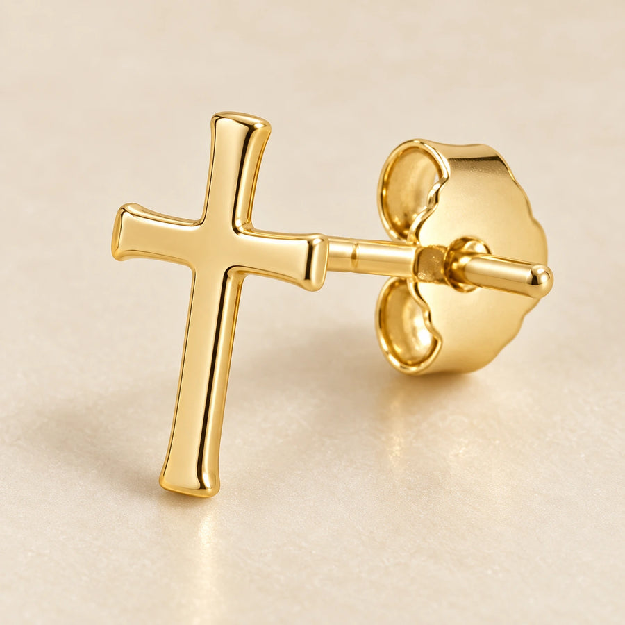 Close detail of The Cross Studs