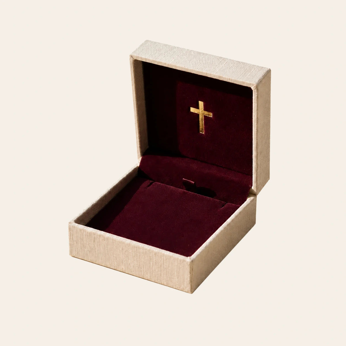 Amada Premium Gift Box & Blessing Card on ivory background