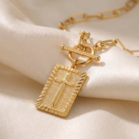 Chosen, a sealed 18K gold pendant necklace, a keepsake gift for Confirmation