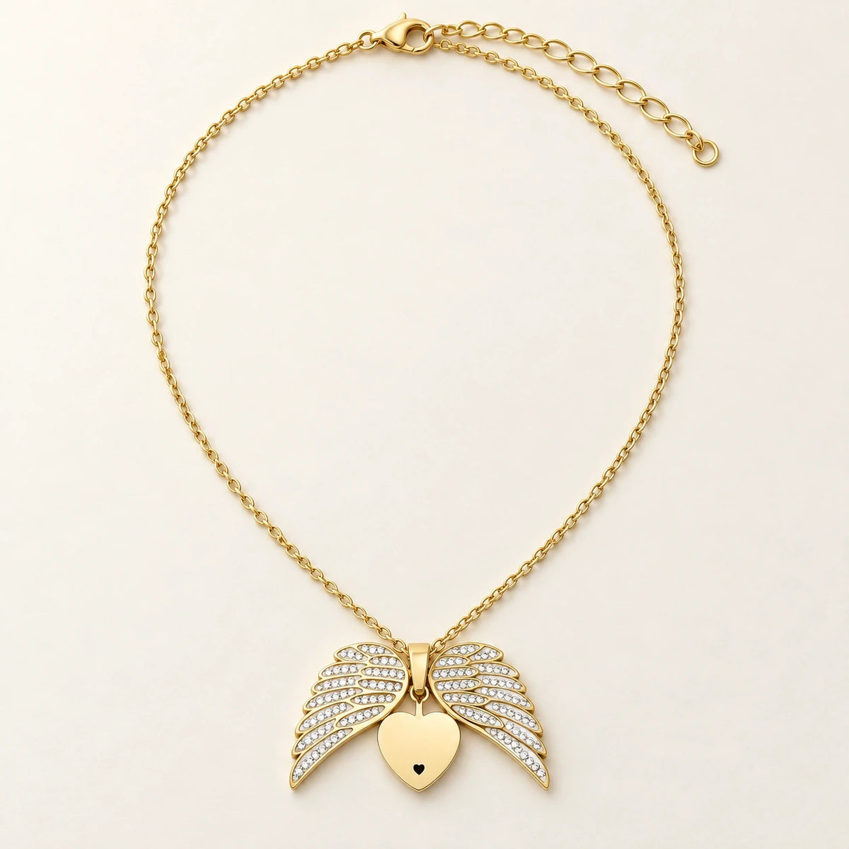Guardian Angel Necklace, shown on its own