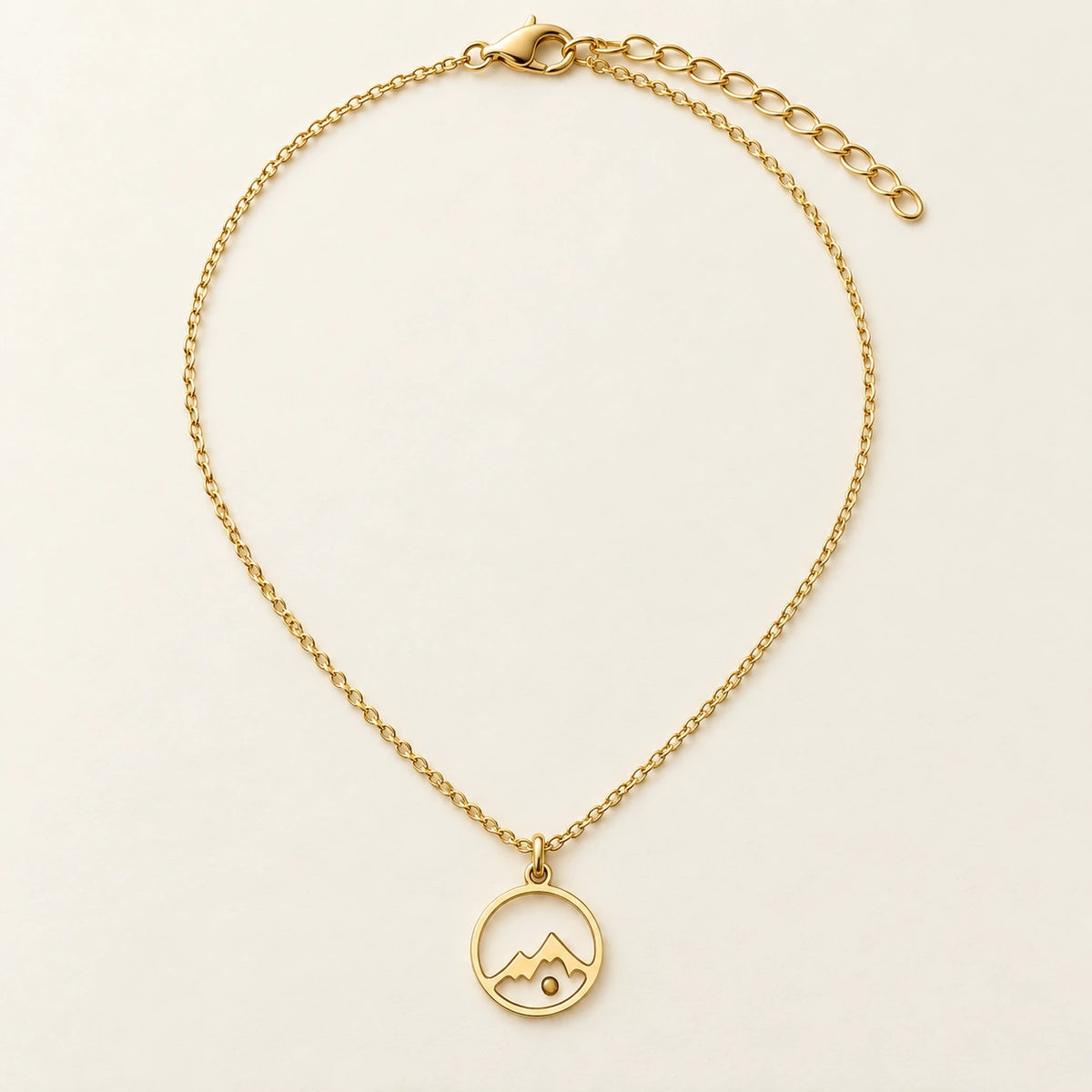 Mustard Seed Necklace, shown on its own