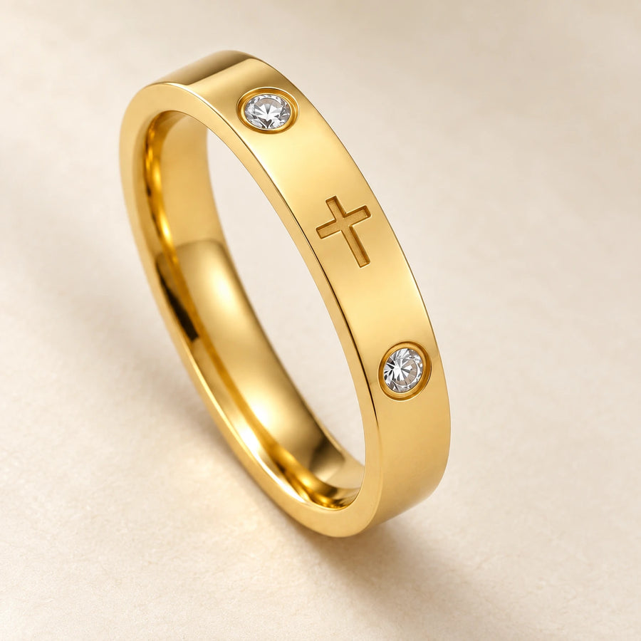 Close detail of The Cross Ring