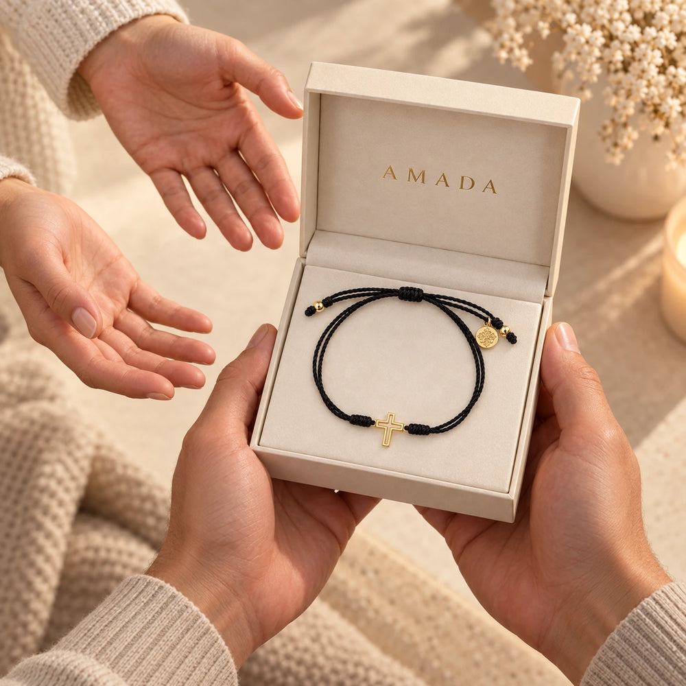The Faith Bracelet, worn and styled