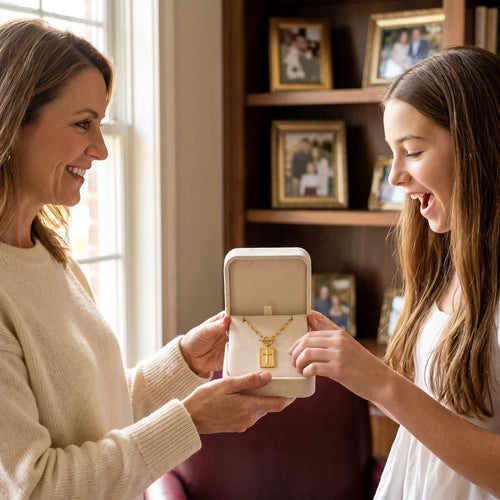 Chosen being given as a gift, photographed by a customer