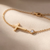 Communion Bracelet, a sealed 18K gold bracelet, a keepsake gift for First Communion