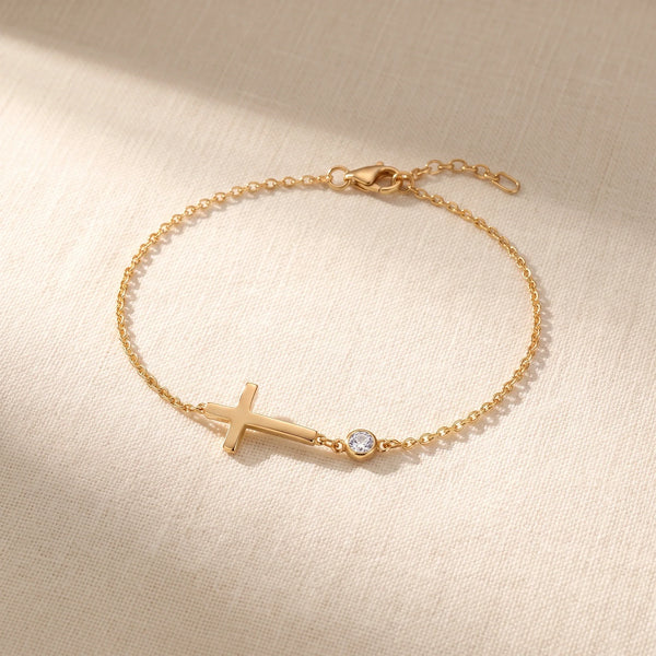 Communion Bracelet, a sealed 18K gold bracelet, a keepsake gift for First Communion