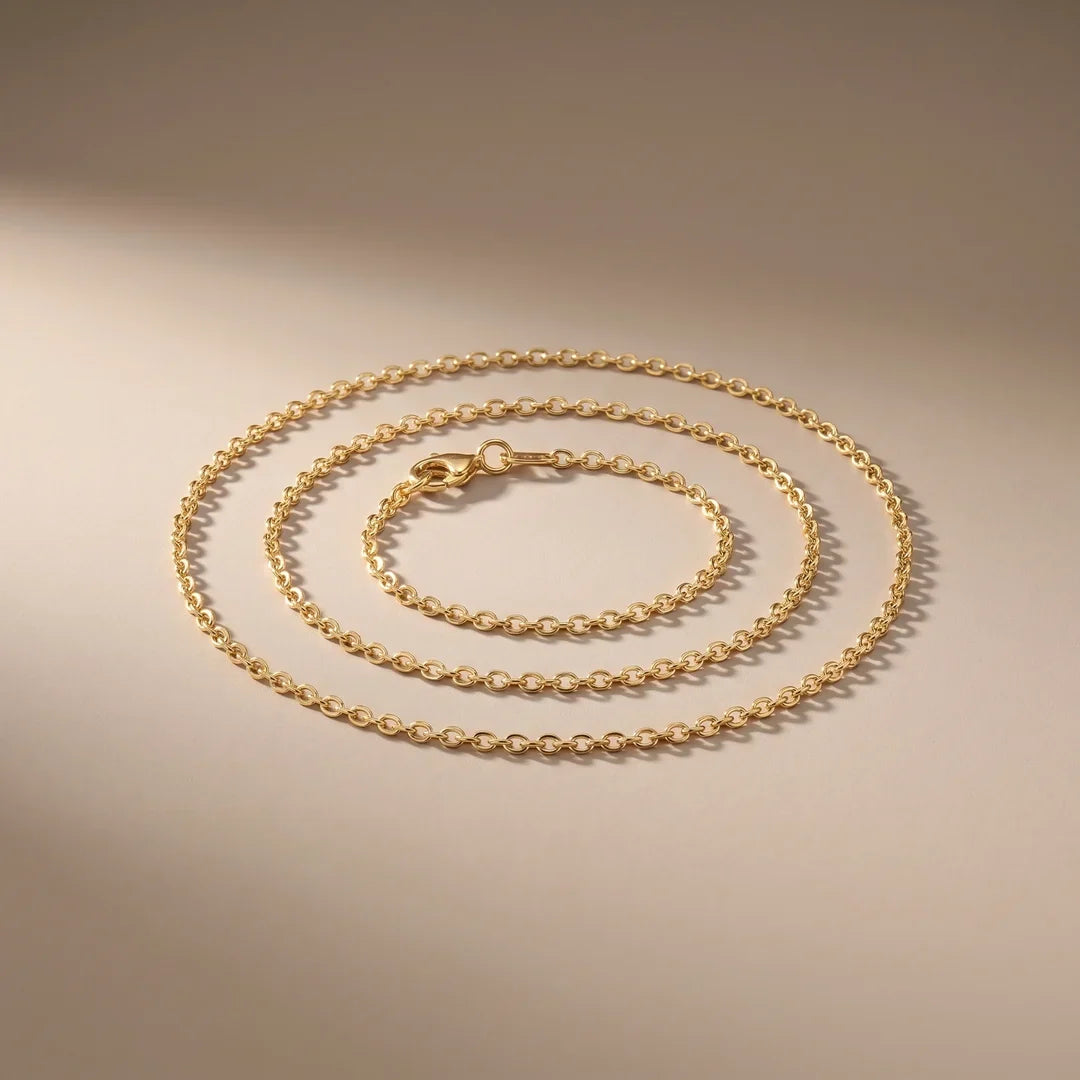 Extra Chain from Amada, a spare adjustable gold chain