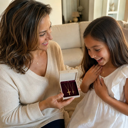 Godmother & Me being given as a gift, photographed by a customer